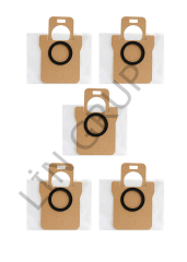 Xiaomi X10 (B102GL) Robot Süpürge Uyumlu 5'li Toz Torbası - Yedek Parça Seti