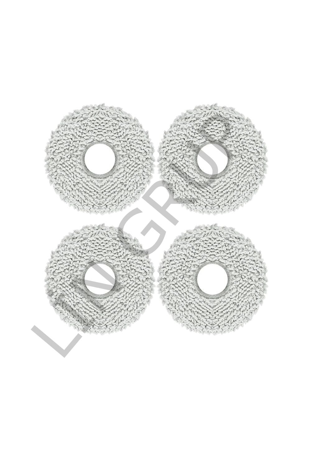 Roborock Q Revo Master Robot Süpürge Uyumlu 4'lü Mop Bezi