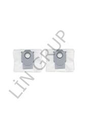 Roborock Q Revo Master Robot Süpürge Uyumlu 2'li Toz Torbası