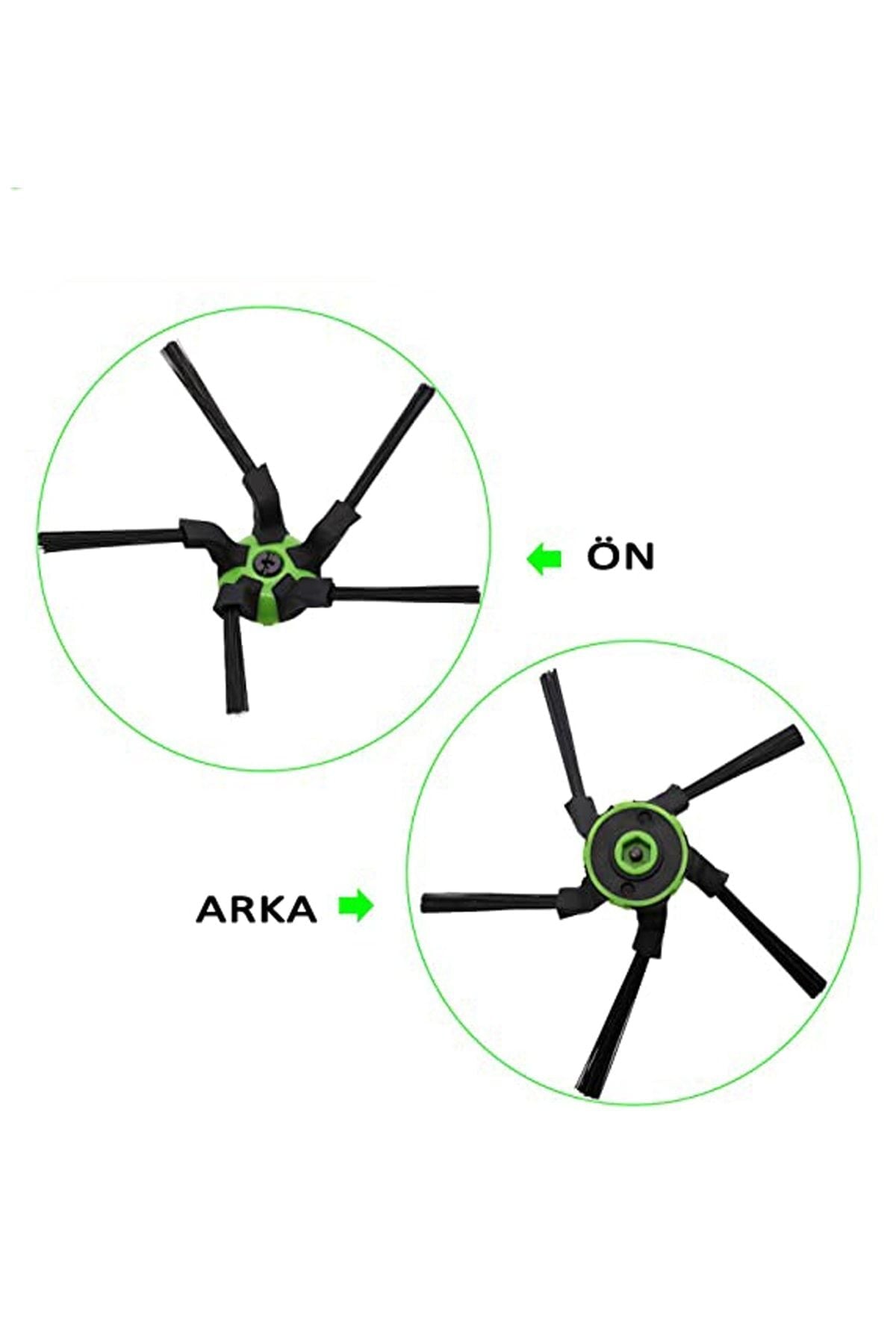 Roomba S9 Uyumlu 2 Adet Yan Fırça