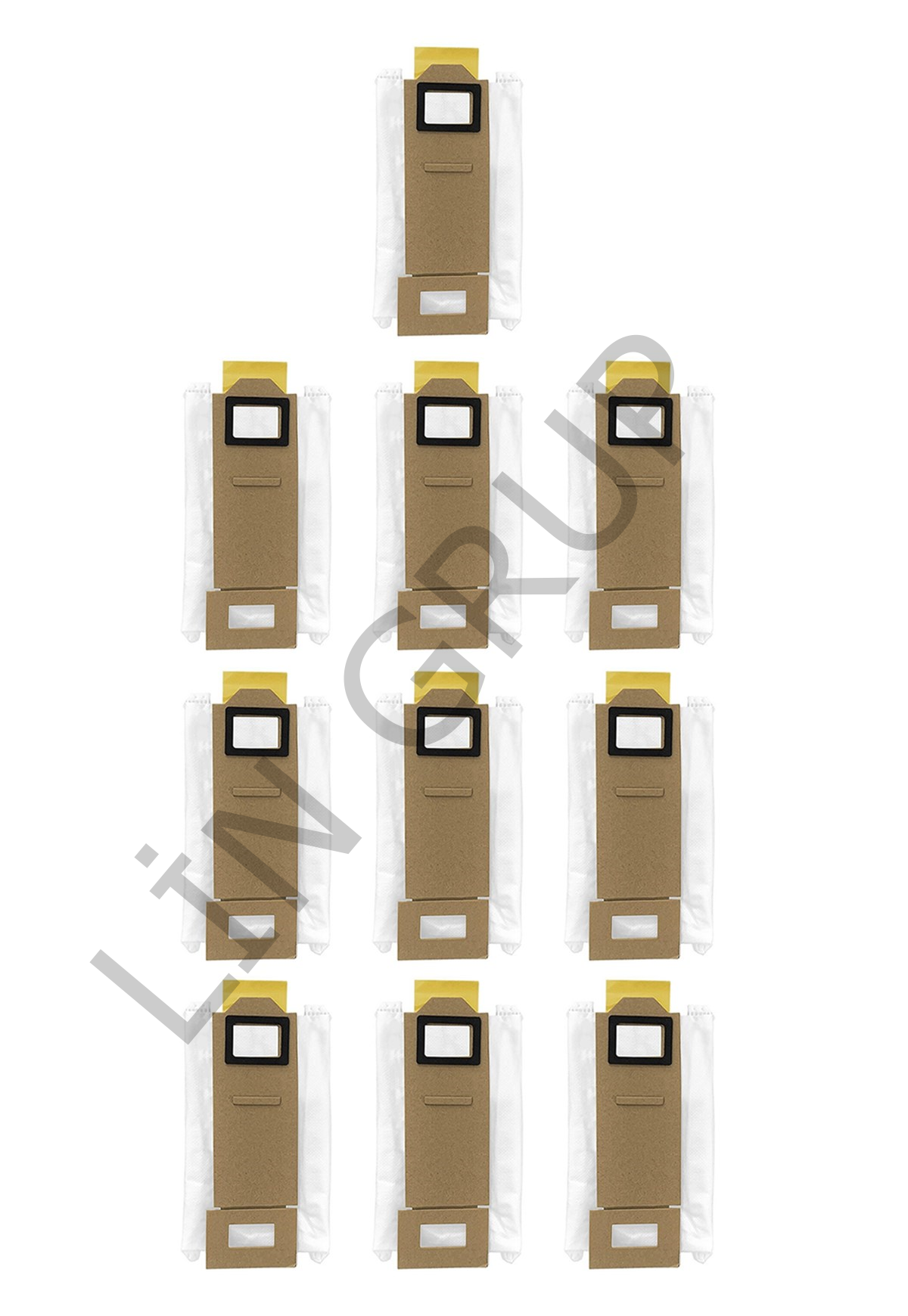 Roborock S7 MaxV Plus Robot Süpürge Uyumlu 10'lu Yedek Parça Seti