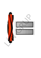 Xiaomi X10+ (B101GL) Robot Süpürge Uyumlu 3'lü Yedek Parça Seti