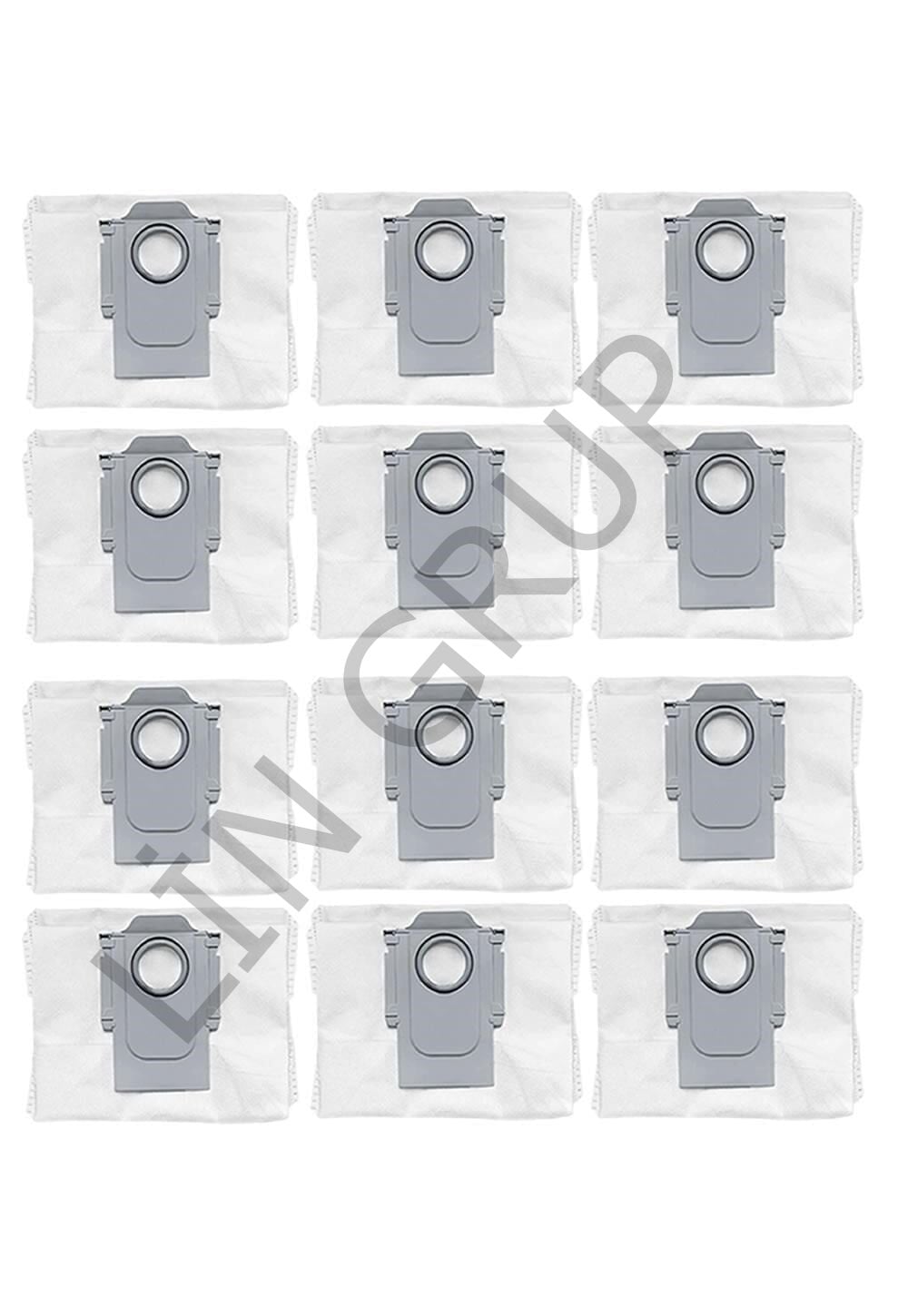 Roborock Q Revo Master Robot Süpürge Uyumlu 12'li Toz Torbası
