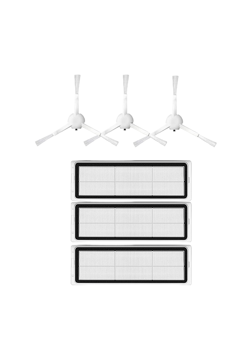 Dreame D10 Plus Gen 2 Robot Süpürge Uyumlu 6'lı Yedek Parça Seti