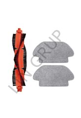 Xiaomi Mop Pro (STYTJ02YM) Robot Süpürge Uyumlu 3'lü Yedek Parça Seti