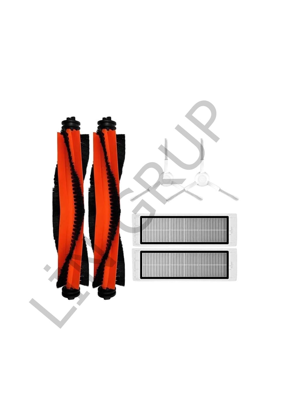 Xiaomi X10+ Robot Süpürge Uyumlu 6'lı Yedek Parça Seti