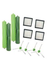 Roomba I7 Uyumlu 4 Adet Hepa Filtre,4 Adet Yan Fırça,2 Set(4 ADET) Ana Fırça