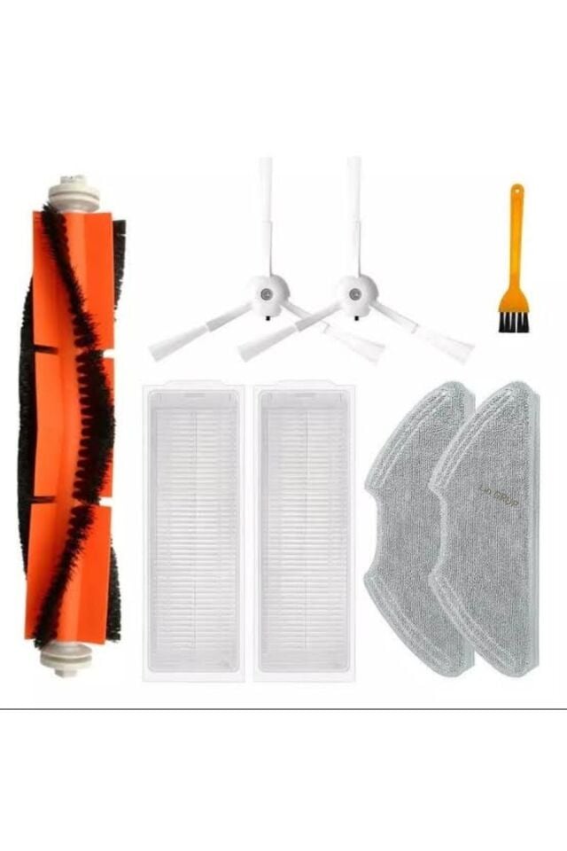 Xiaomi MOP PRO 2 Cdz1shw uyumlu yedek filtre paspas fırça