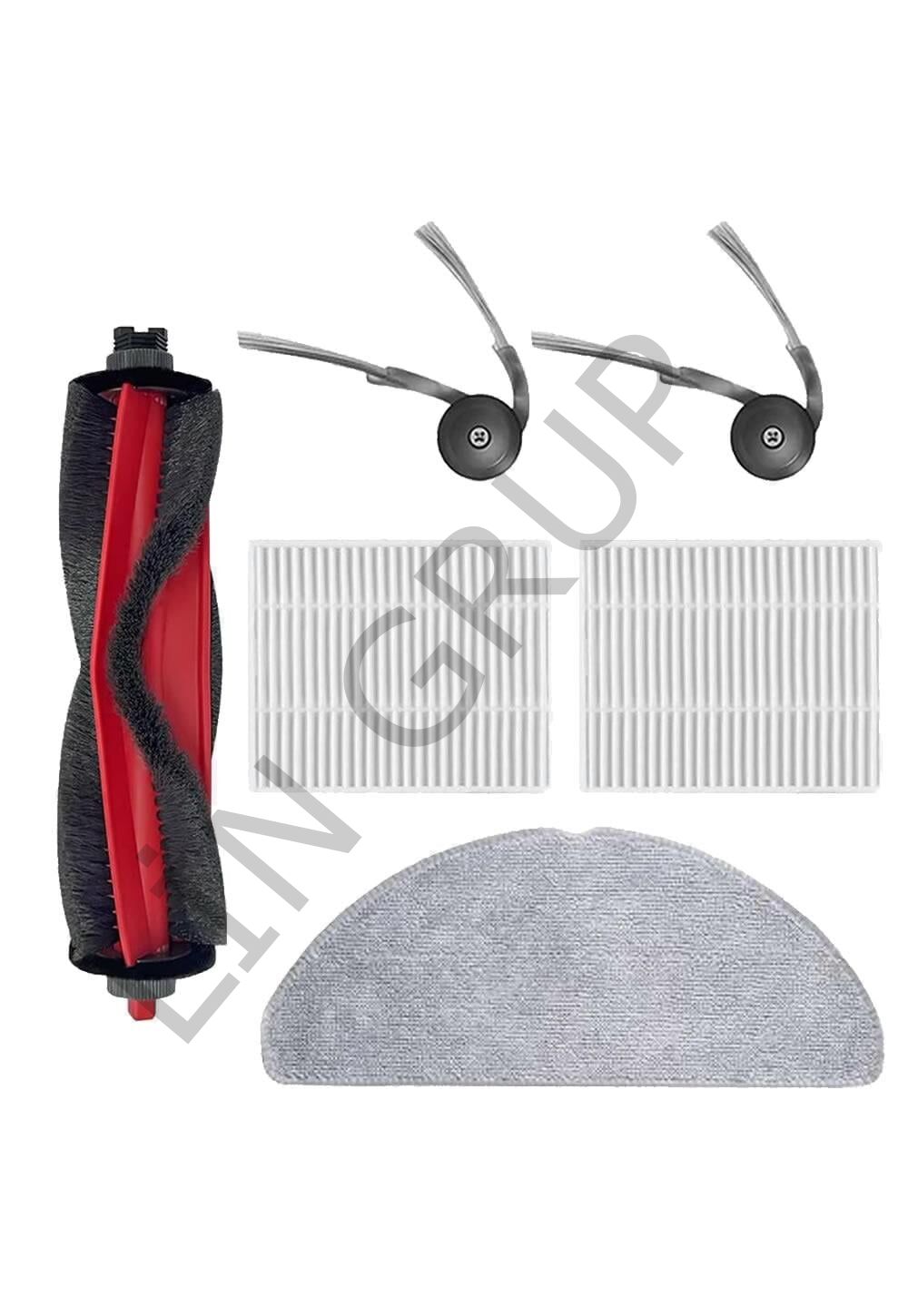 Roborock Q8 Robot Süpürge Uyumlu 6'lı Yedek Parça Seti