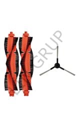 Xiaomi Mop Pro (STYTJ02YM) Robot Süpürge Uyumlu 3'lü Yedek Parça Seti