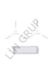 Xiaomi Mop Pro (STYTJ02YM) Robot Süpürge Uyumlu 3'lü Yedek Parça Seti