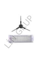 Xiaomi Vacuum Mop 2S  Robot Süpürge Uyumlu 2'li Yedek Parça Seti