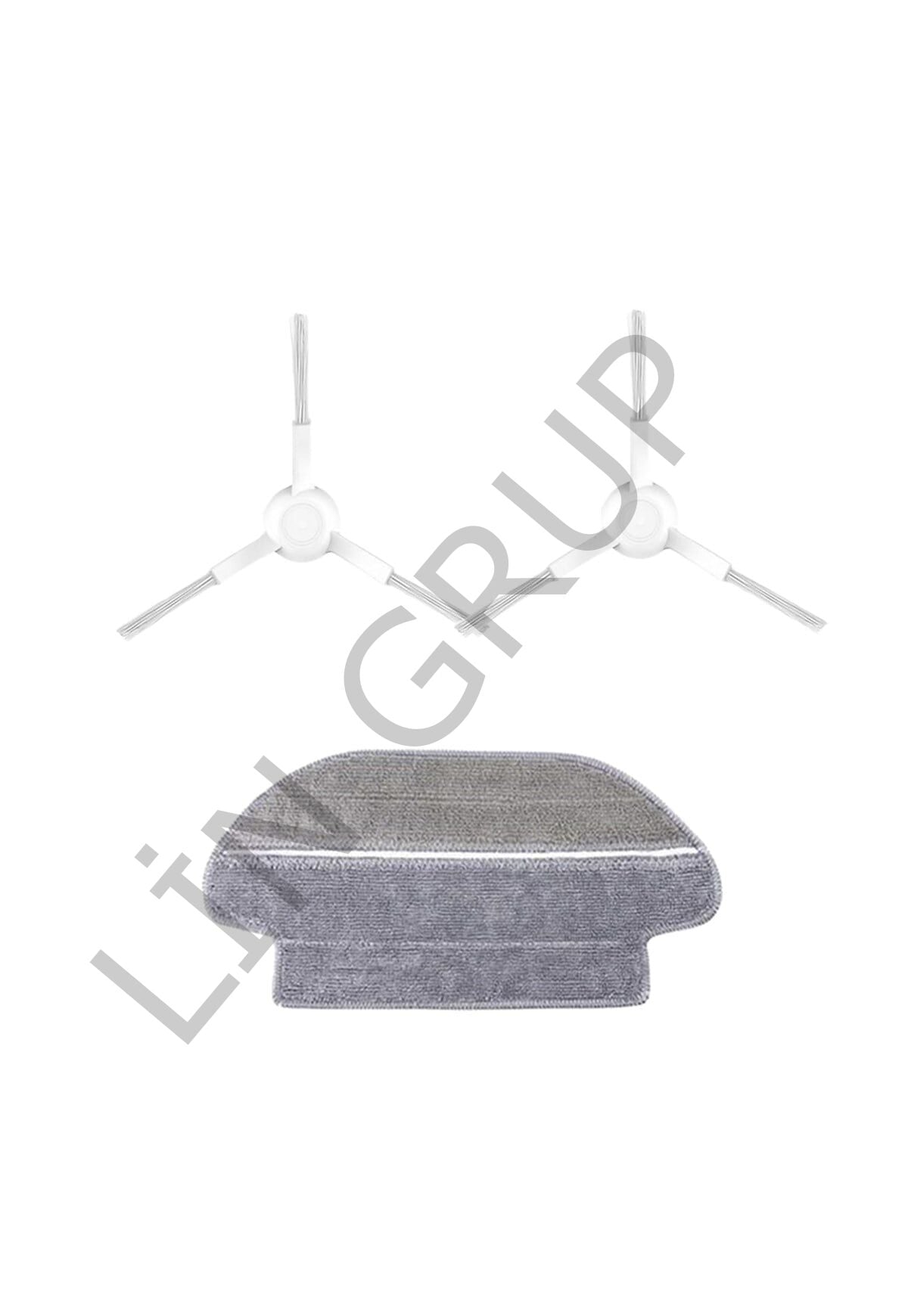 Xiaomi Mop Pro (STYTJ02YM) Robot Süpürge Uyumlu 3'lü Yedek Parça Seti