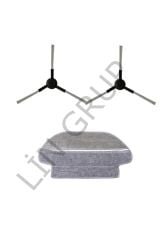 Xiaomi Mop Pro (STYTJ02YM) Robot Süpürge Uyumlu 3'lü Yedek Parça Seti