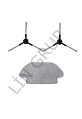 Xiaomi Mop Pro (STYTJ02YM) Robot Süpürge Uyumlu 3'lü Yedek Parça Seti