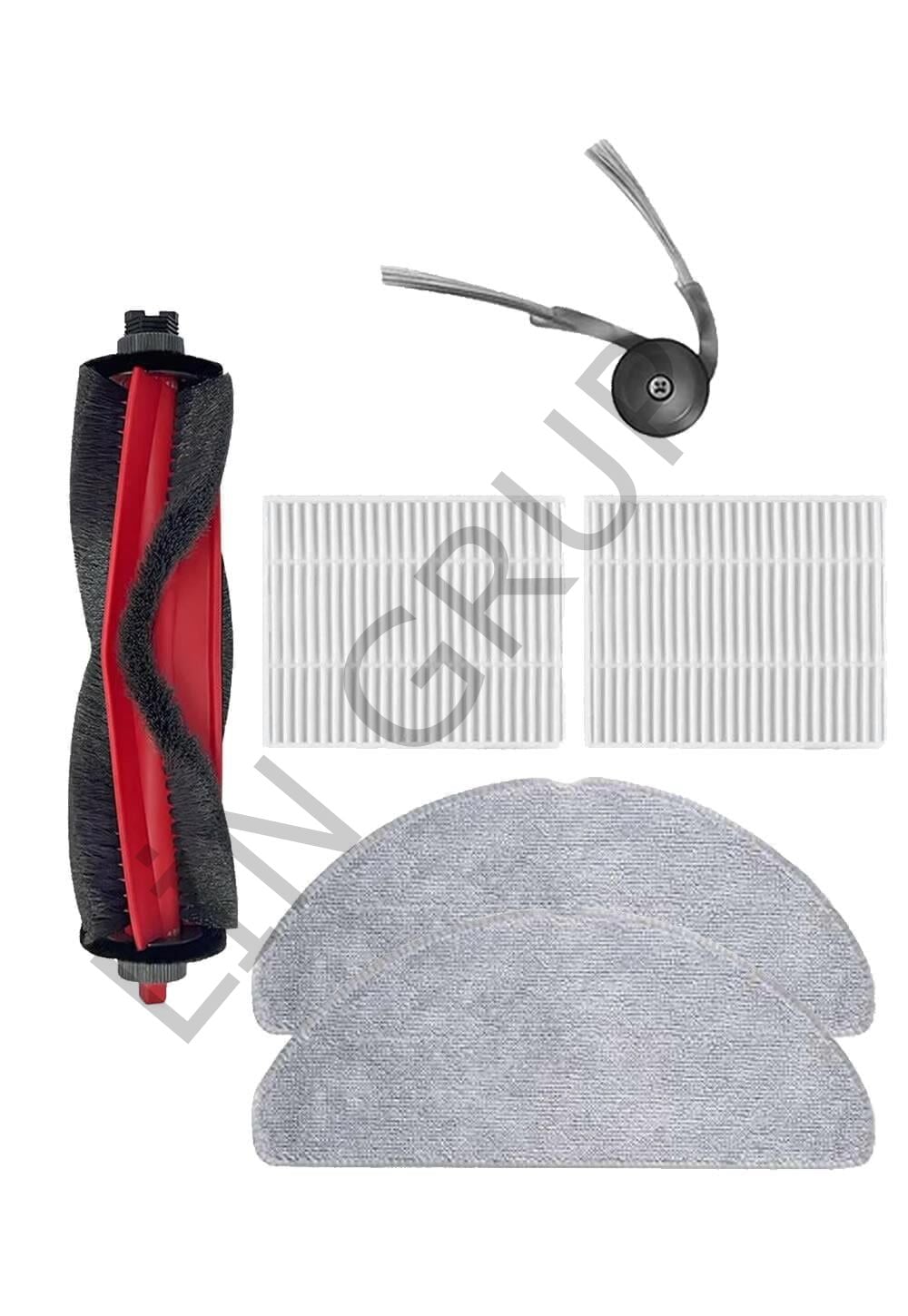 Roborock Q8 Robot Süpürge Uyumlu 6'lı Yedek Parça Seti