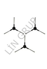 Xiaomi Mop Pro (STYTJ02YM) Robot Süpürge Uyumlu 3'lü Yan Fırça Seti