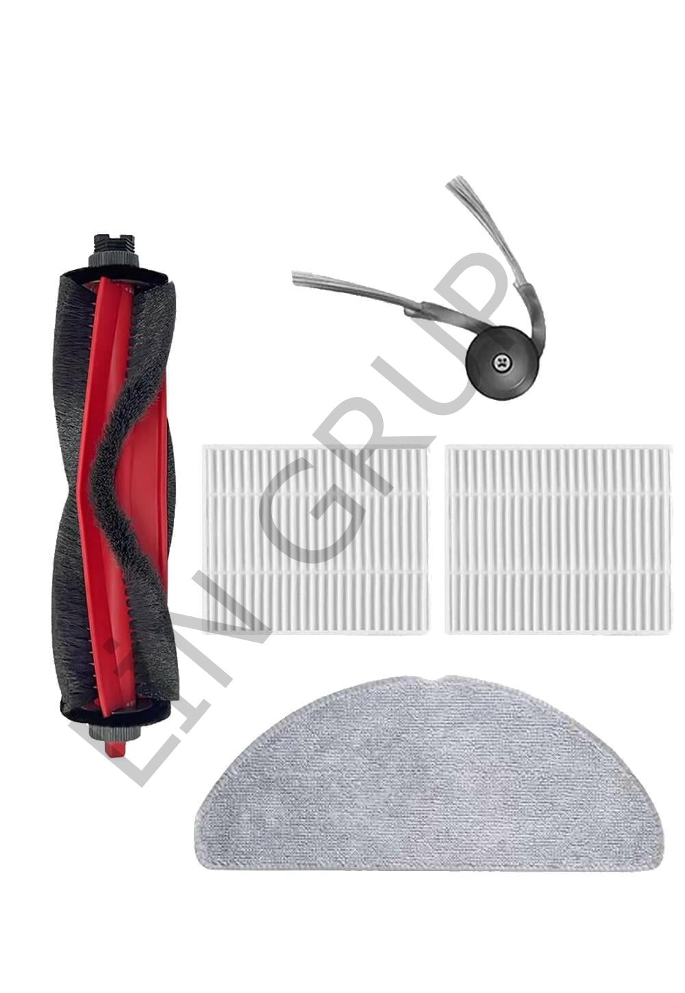 Roborock Q8 Robot Süpürge Uyumlu 5'lı Yedek Parça Seti