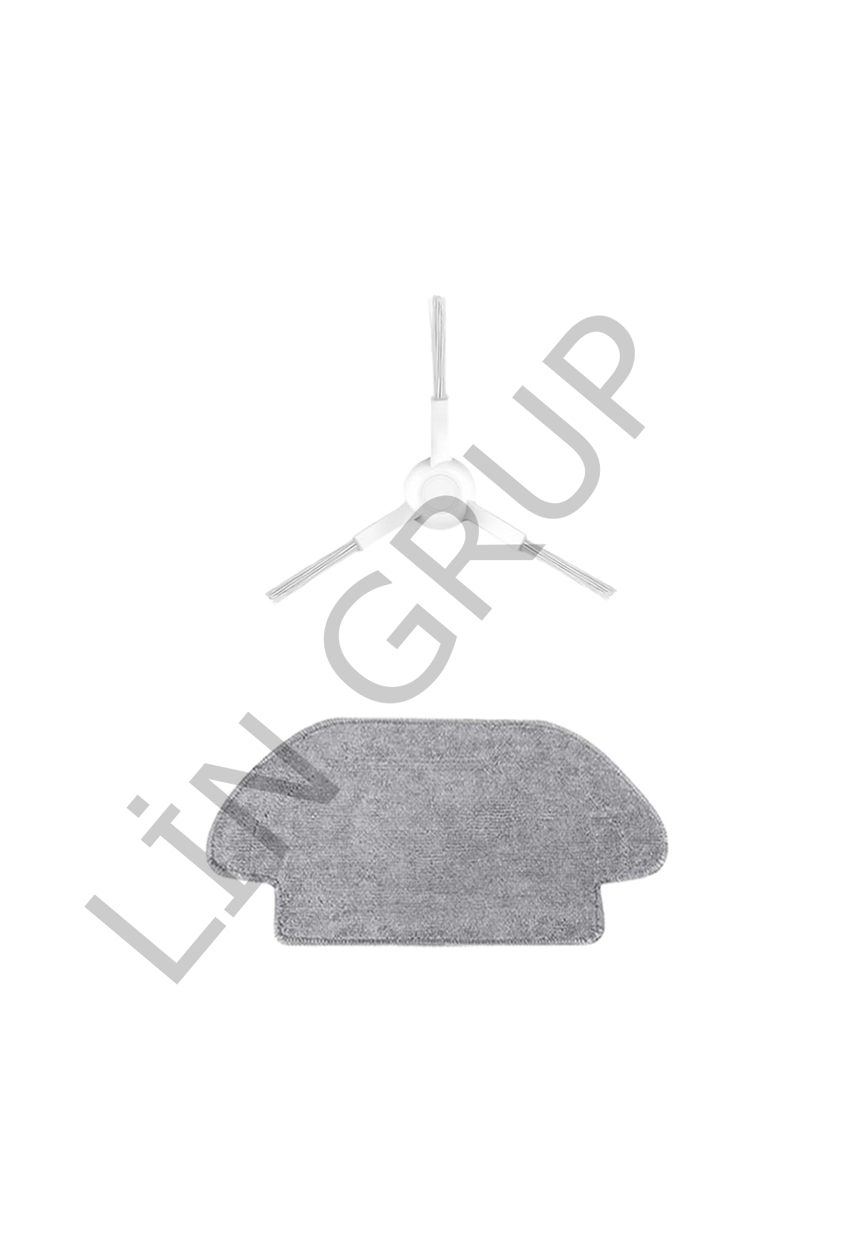 Xiaomi Vacuum Mop 2S  Robot Süpürge Uyumlu 2'li Yedek Parça Seti