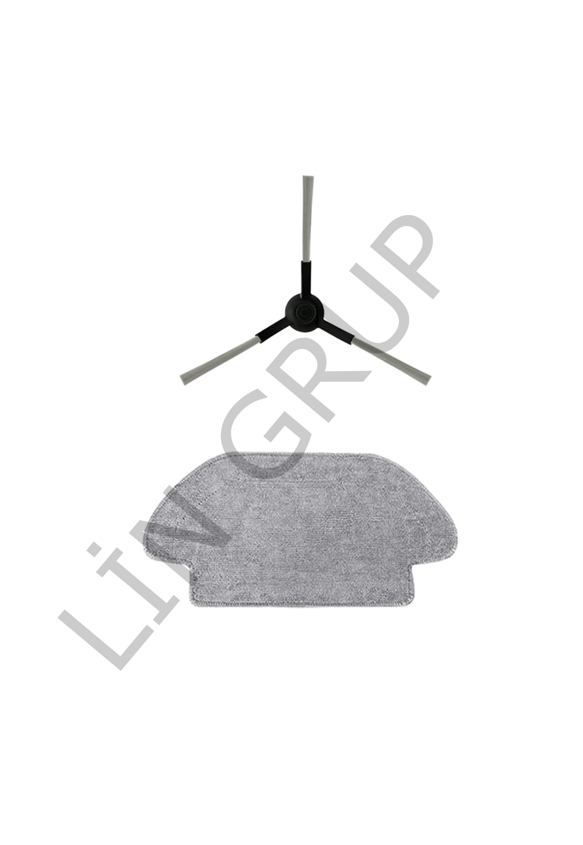 Xiaomi Vacuum Mop 2S  Robot Süpürge Uyumlu 2'li Yedek Parça Seti