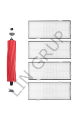 Roborock S7 MaxV Plus Robot Süpürge Uyumlu 5'li Yedek Parça Seti