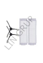 Xiaomi Mop Pro (STYTJ02YM) Robot Süpürge Uyumlu 4'lü Yedek Parça Seti