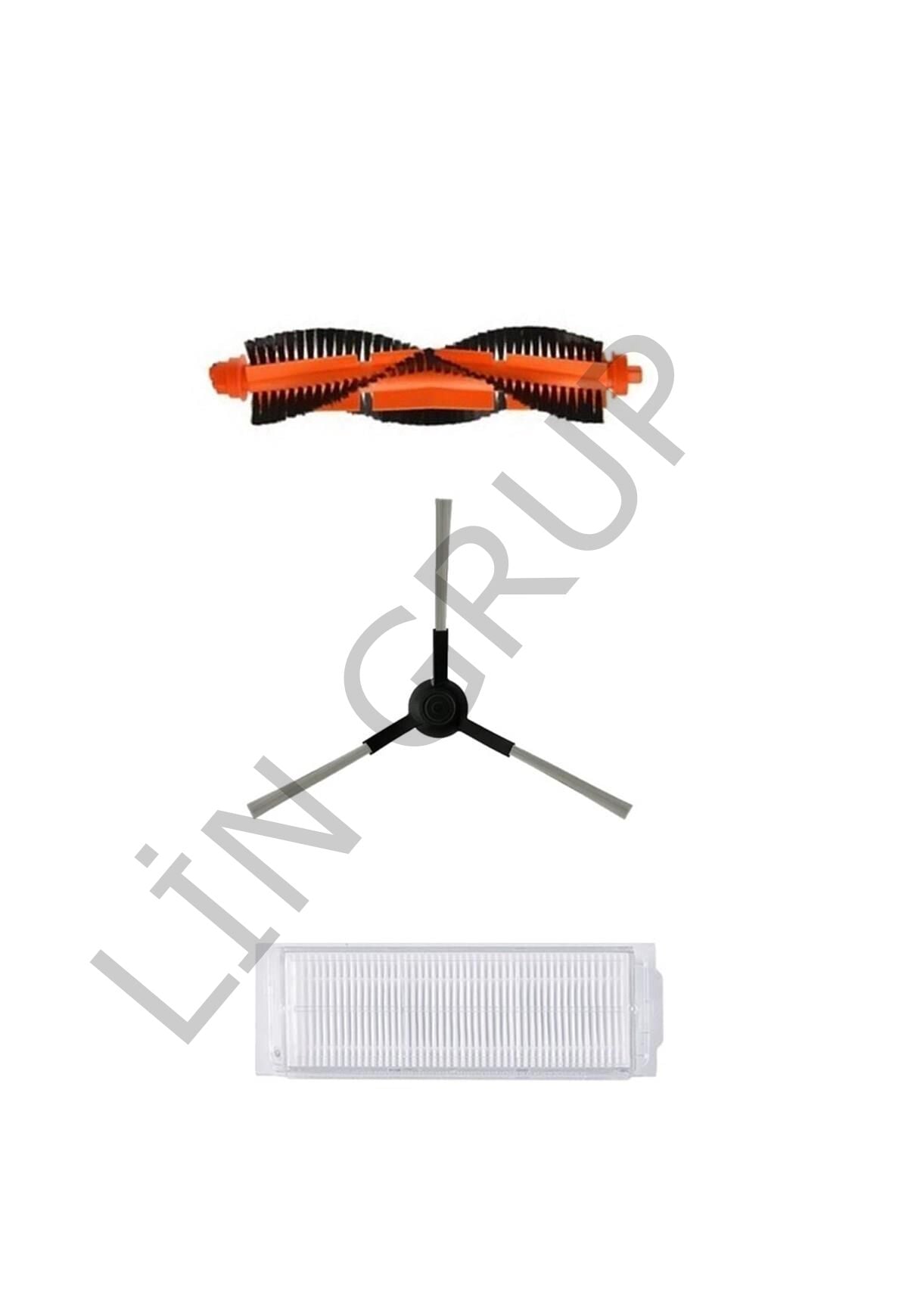 Xiaomi Vacuum Mop 2S  Robot Süpürge Uyumlu 3'lü - Yedek Parça Seti