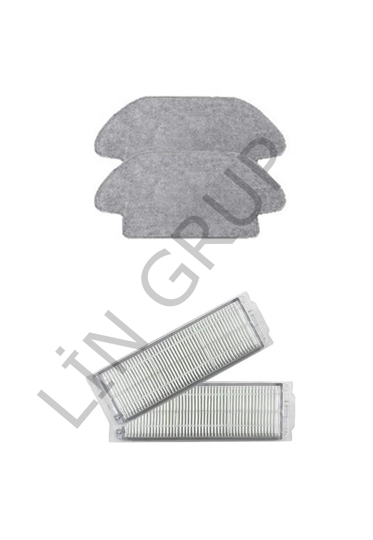 Xiaomi Mop Pro (STYTJ02YM) Robot Süpürge Uyumlu 4'lü Yedek Parça Seti