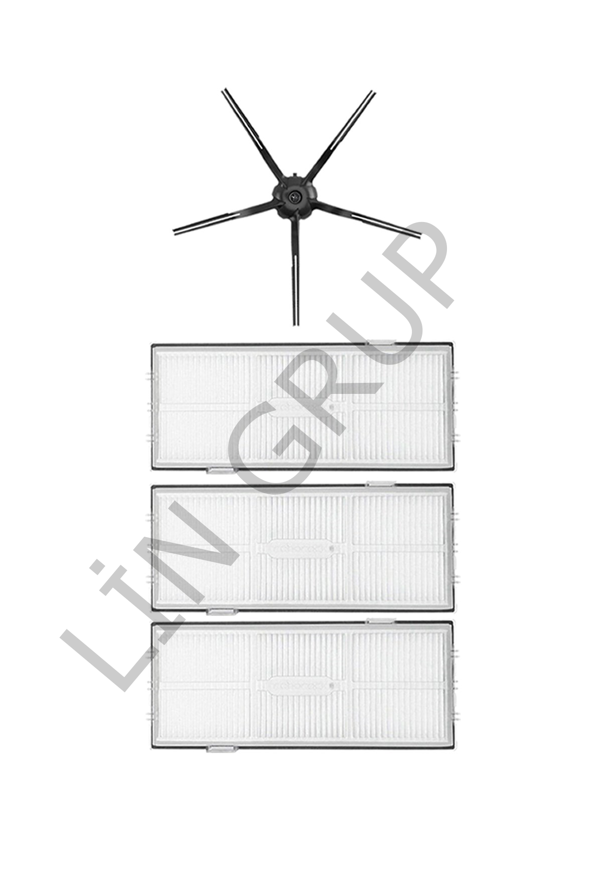 Roborock S7 MaxV Plus Robot Süpürge Uyumlu 4'lü Yedek Parça Seti