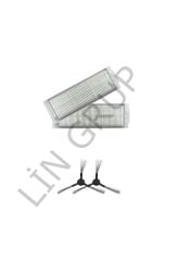 Xiaomi Mop Pro (STYTJ02YM) Robot Süpürge Uyumlu 4'lü Yedek Parça Seti