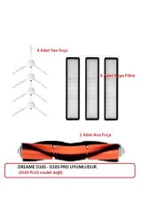 Dreame D10S - D10S Pro Uyumlu Yedek fırça filtre seti (D10 Plus değil)