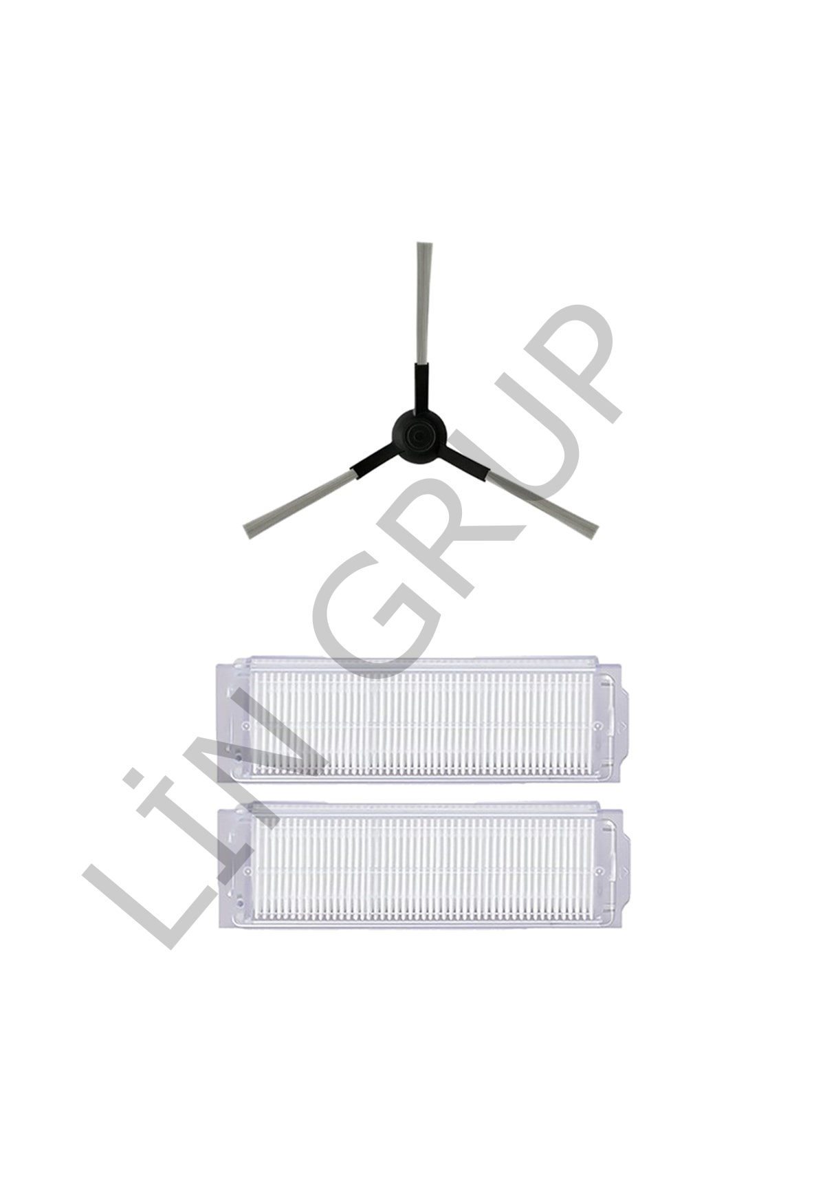 Xiaomi Vacuum Mop 2S  Robot Süpürge Uyumlu 3'lü Yedek Parça Seti