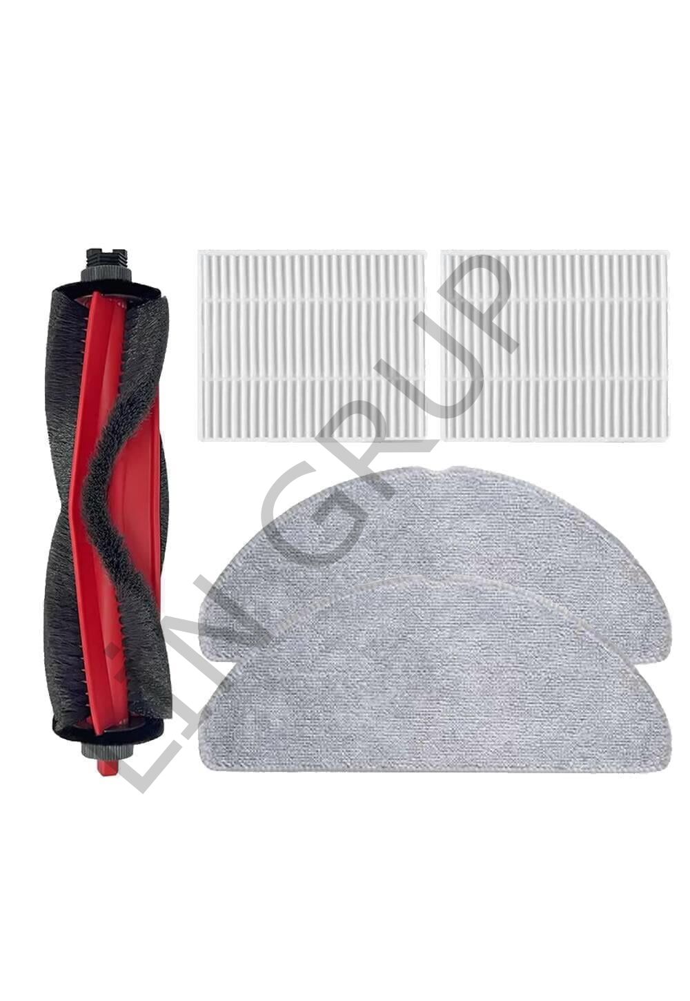 Roborock Q8 + Robot Süpürge Uyumlu 5'li Yedek Parça Seti