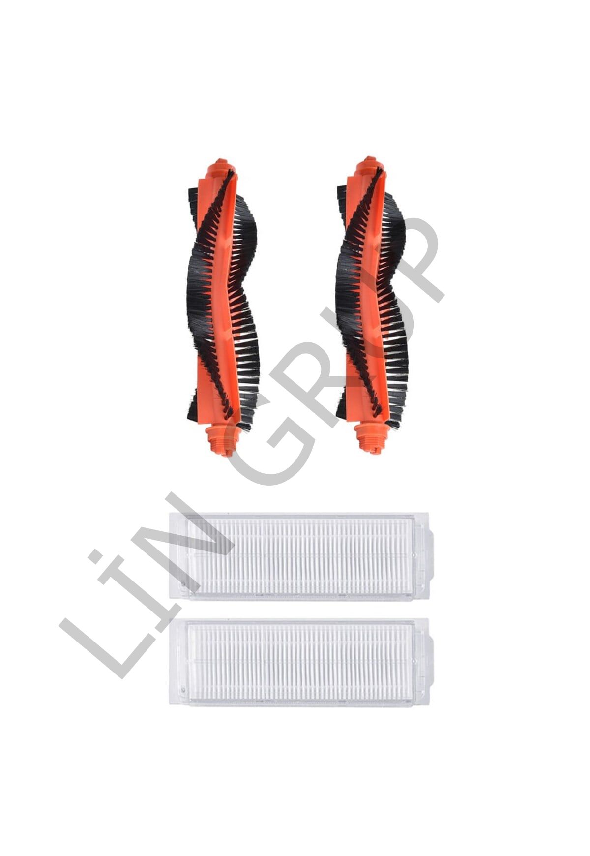 Xiaomi Mop Pro (STYTJ02YM) Robot Süpürge Uyumlu 4'lü - Yedek Parça Seti