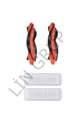 Xiaomi Mop Pro (STYTJ02YM) Robot Süpürge Uyumlu 4'lü - Yedek Parça Seti