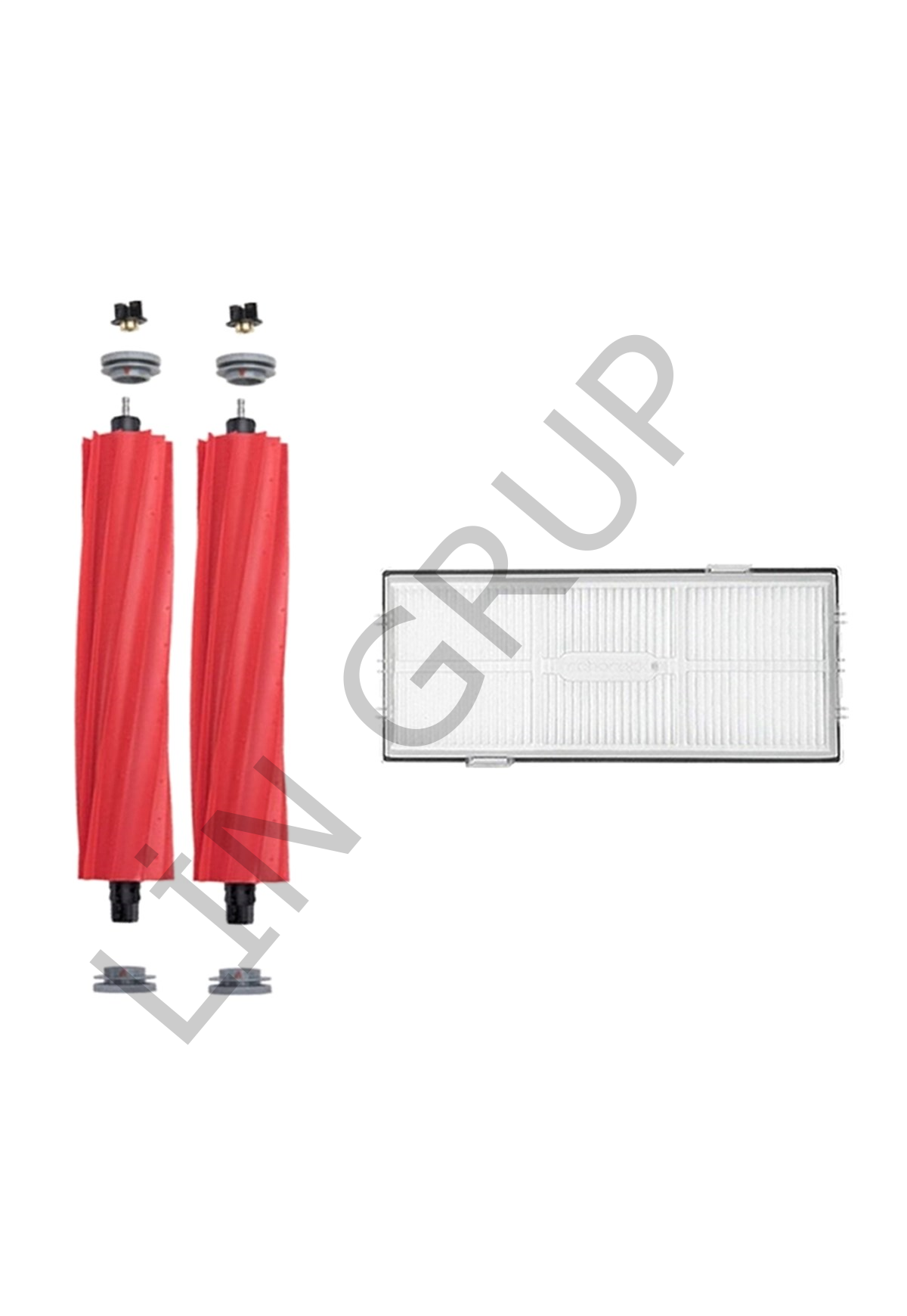 Roborock S7 MaxV Plus Robot Süpürge Uyumlu 3'lü Yedek Parça Seti