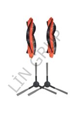 Xiaomi Mop Pro (STYTJ02YM) Robot Süpürge Uyumlu 4'lü - Yedek Parça Seti