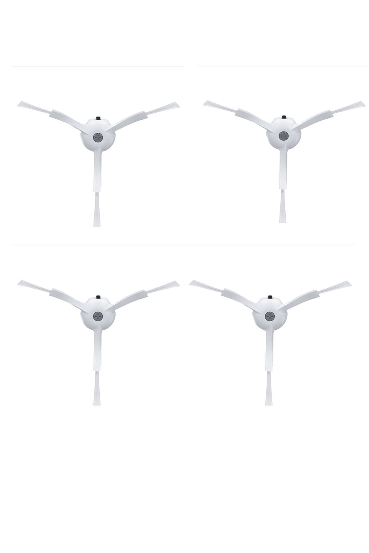 Roborock S50 S6 S60 S65 S55 S5 Max Uyumlu 3 Kollu Yan Fırça