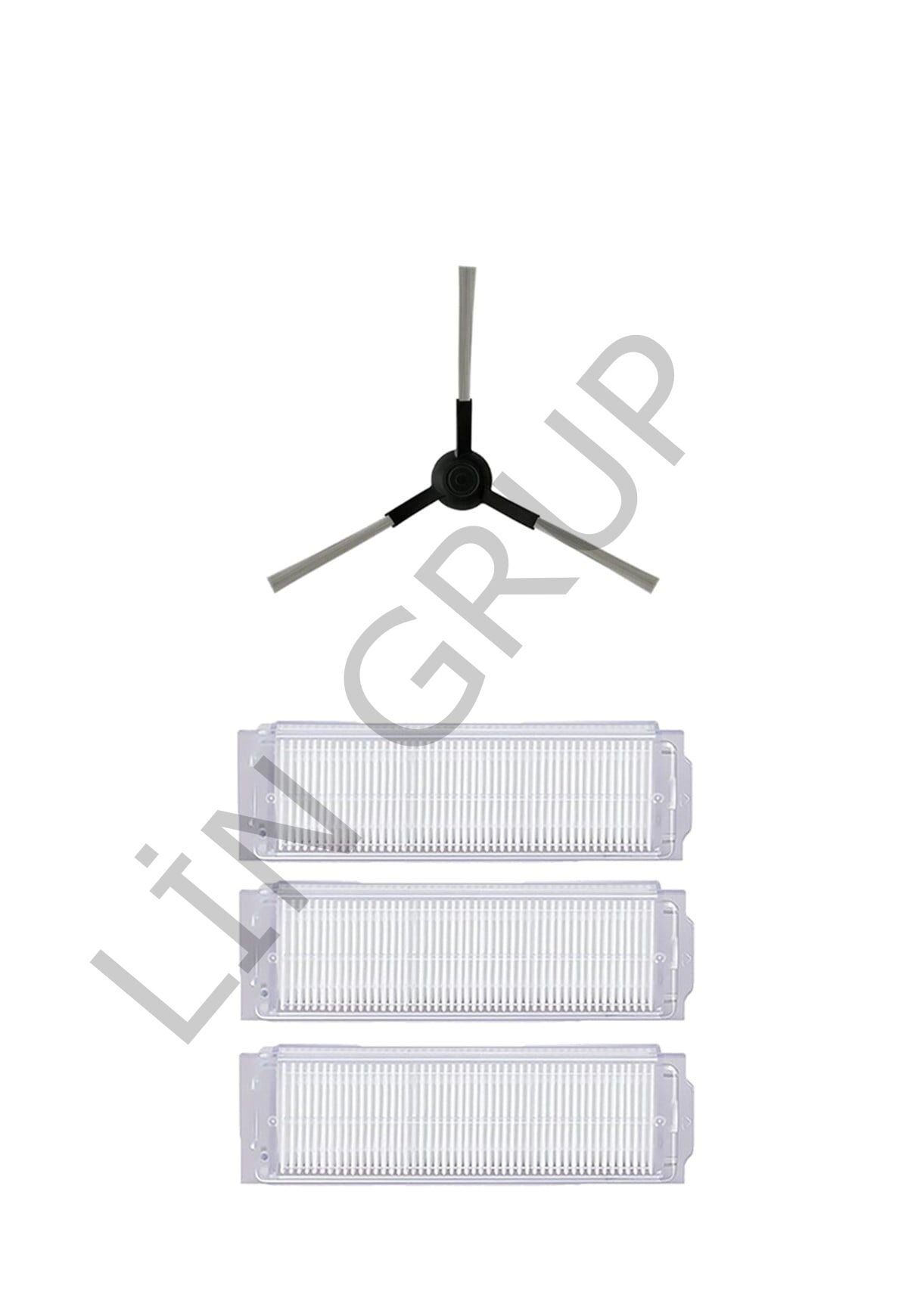 Xiaomi Mop Pro (STYTJ02YM) Robot Süpürge Uyumlu 4'lü Yedek Parça Seti