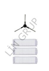 Xiaomi Mop Pro (STYTJ02YM) Robot Süpürge Uyumlu 4'lü Yedek Parça Seti