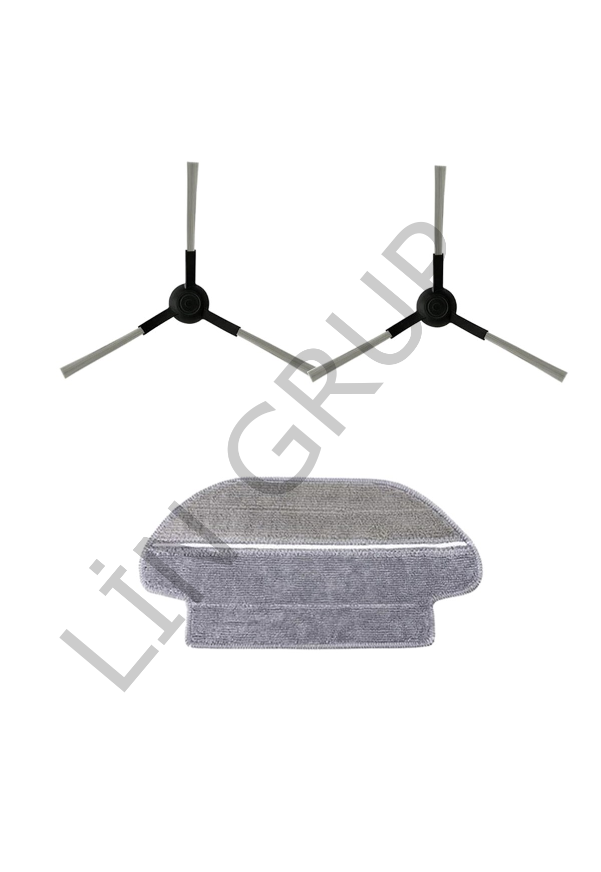 Xiaomi Vacuum Mop 2S  Robot Süpürge Uyumlu 3'lü Yedek Parça Seti