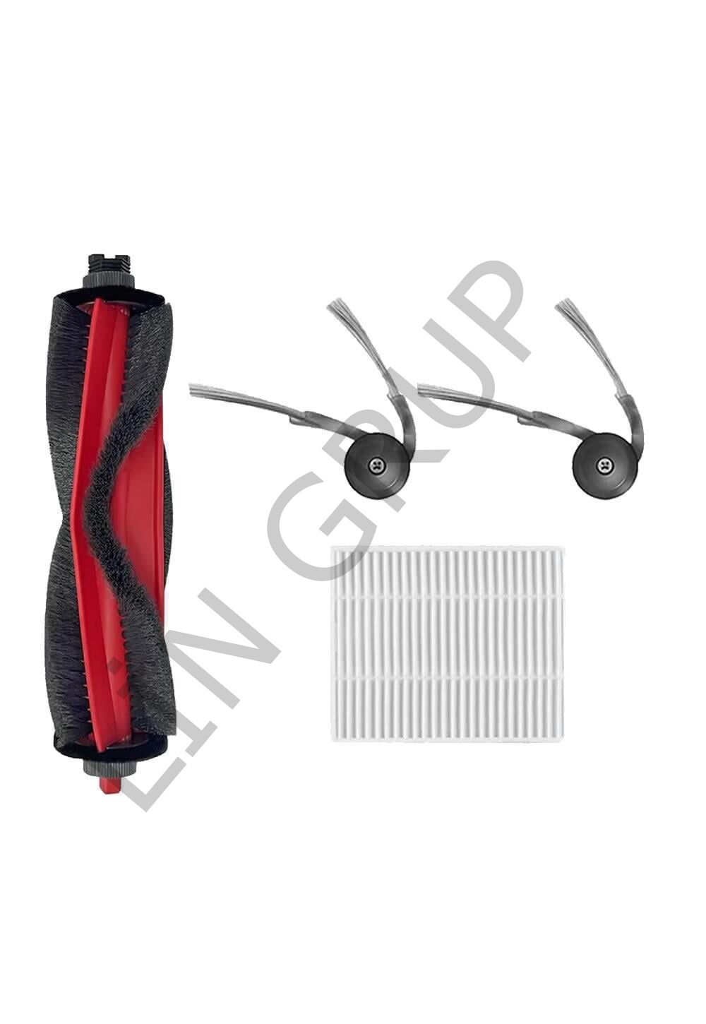 Roborock Q8 + Robot Süpürge Uyumlu 4'lü Yedek Parça Seti