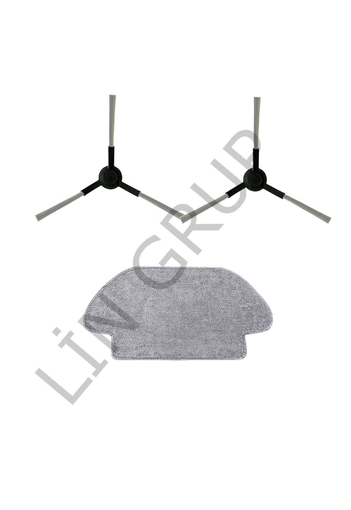 Xiaomi Vacuum Mop 2S  Robot Süpürge Uyumlu 3'lü Yedek Parça Seti