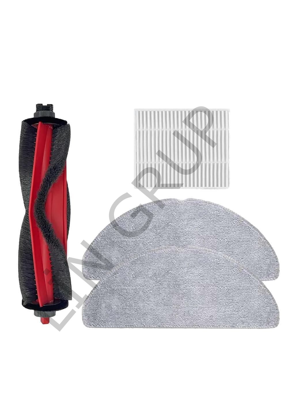 Roborock Q8 + Robot Süpürge Uyumlu 4'lü Yedek Parça Seti