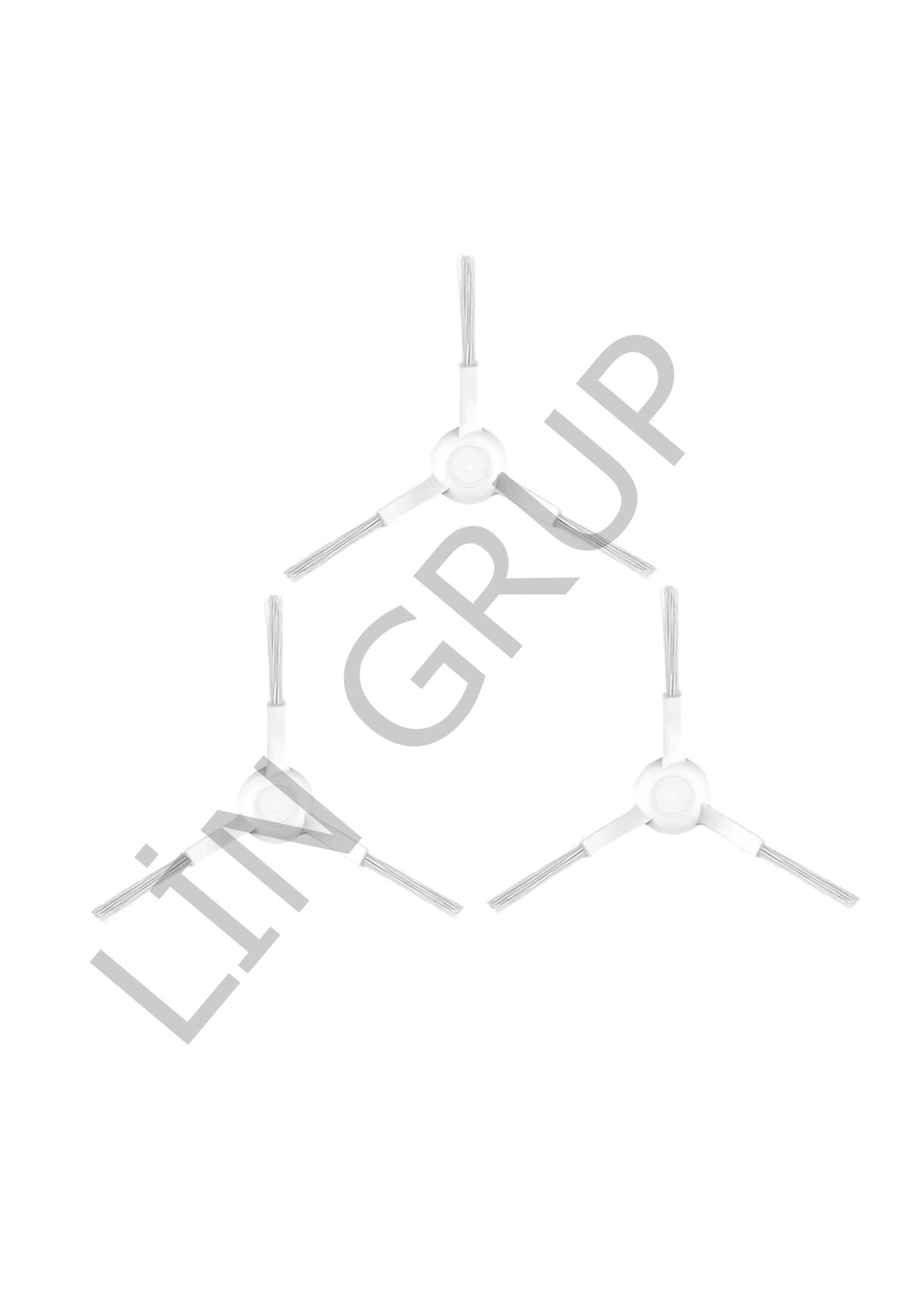 Xiaomi Vacuum Mop 2S  Robot Süpürge Uyumlu 3'lü Yan Fırça Seti