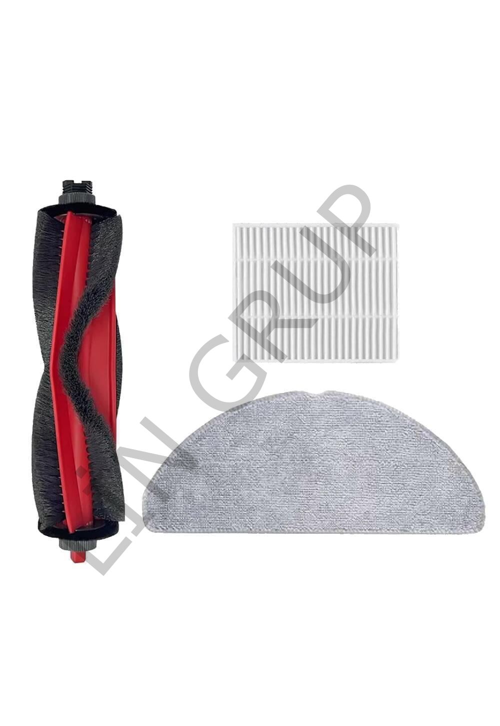 Roborock Q8 +  Robot Süpürge Uyumlu 3'lü Yedek Parça Seti