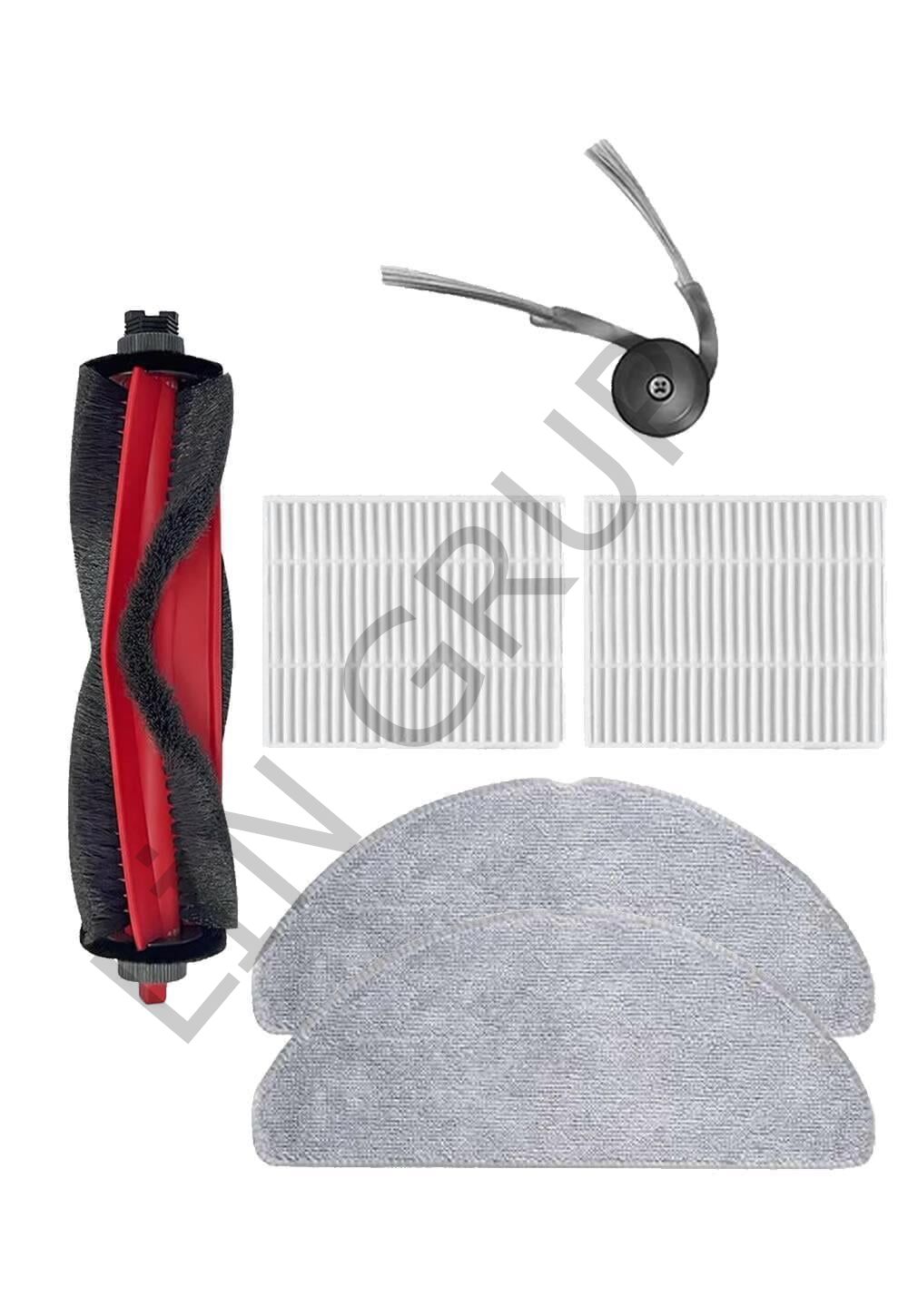 Roborock Q8 + Robot Süpürge Uyumlu 6'lı Yedek Parça Seti