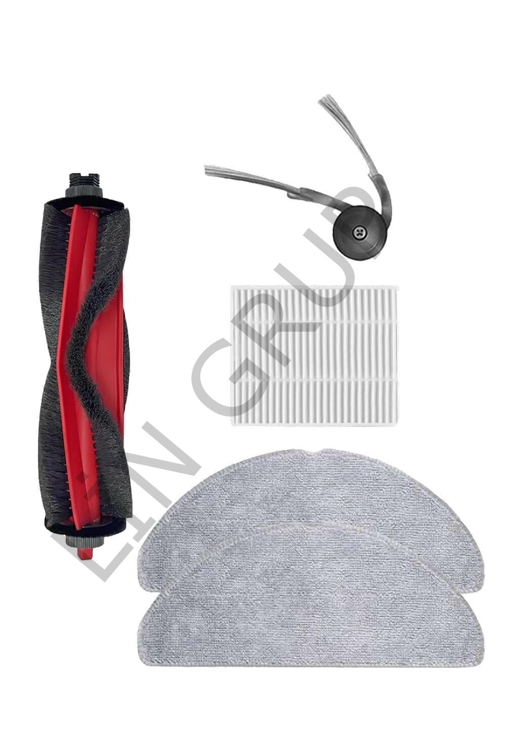 Roborock Q8 + Robot Süpürge Uyumlu 5'lı Yedek Parça Seti