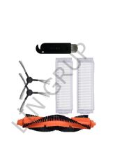 Xiaomi Mop Pro (STYTJ02YM) Robot Süpürge Uyumlu 5'li Yedek Parça Seti