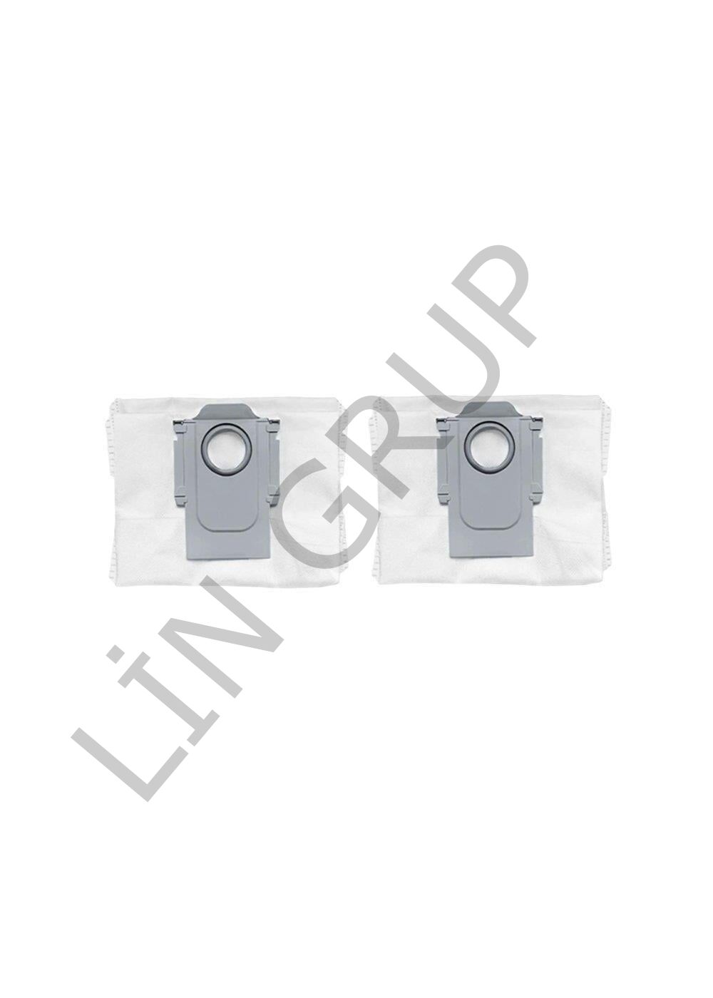 Roborock Q8 + Robot Süpürge Uyumlu 2'li Toz Torbası-Yedek Parça